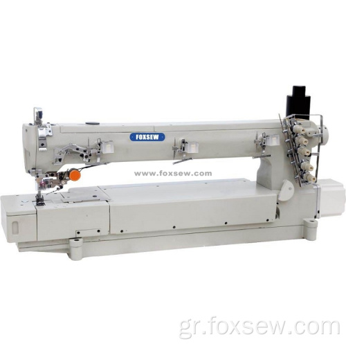 Ραπτομηχανή μανδάλωσης άμεσης κίνησης με μακρύ βραχίονα